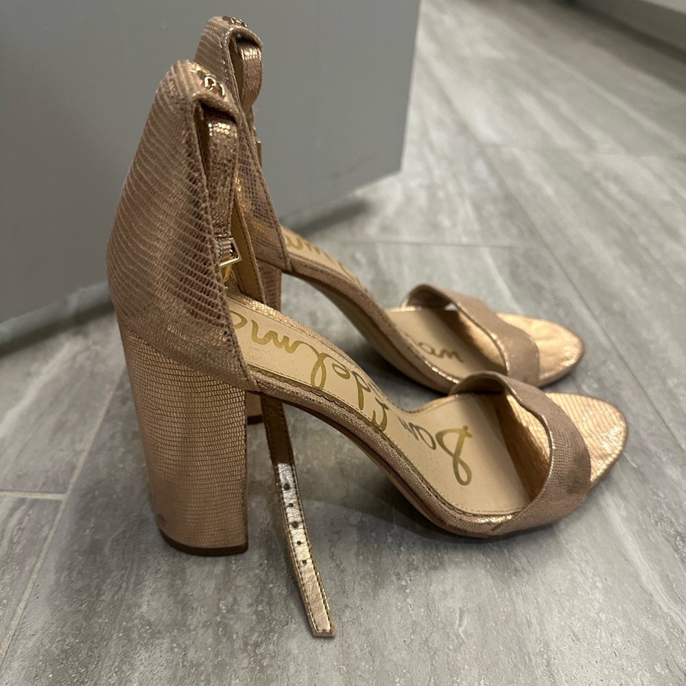 Sam Edelman Rose Gold Heels